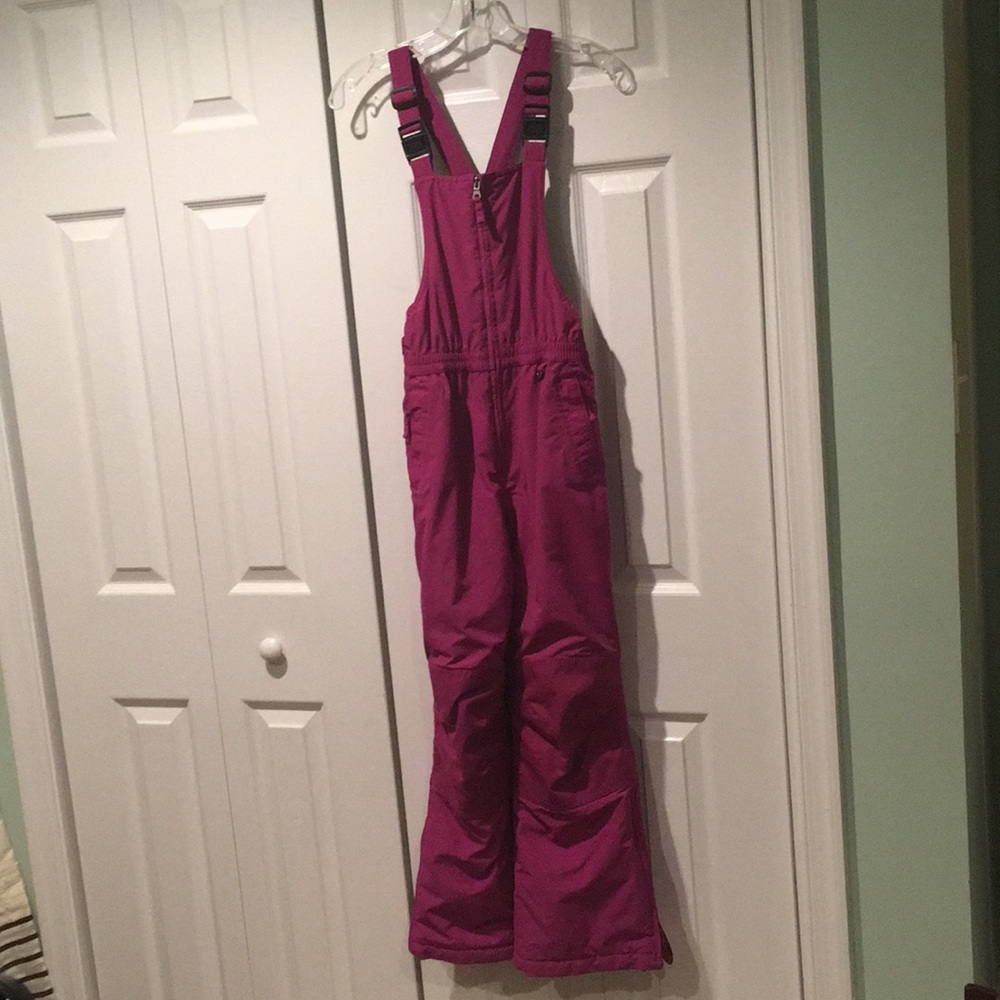 Lands End Squall Snowpants (berry color)